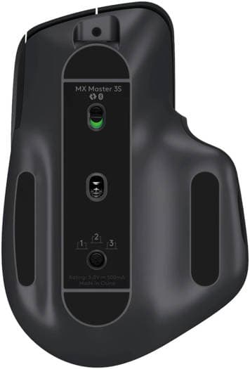 Logitech MX Master 3S for Business, Wireless Mouse with Quiet Clicks, 8K DPI, Secured Logi Bolt USB Receiver, Bluetooth, USB-C Charging, MagSpeed Scrolling, Windows/Mac//Linux - Grey | 910-006582