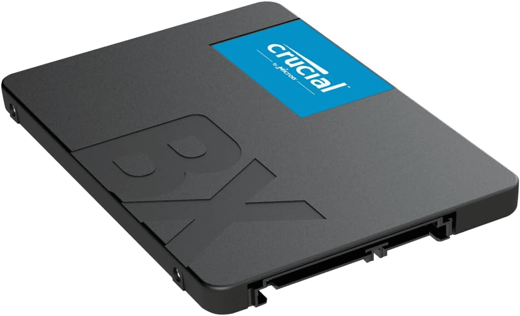 Crucial Crucial BX500 SATA SSD 4TB, 2.5" Internal SSD, Up to 540MB/s, Laptop and Desktop (PC) Compatible, 3D NAND, Dynamic Write Acceleration, Solid State Drive - CT4000BX500SSD1 - product view 2 of 3
