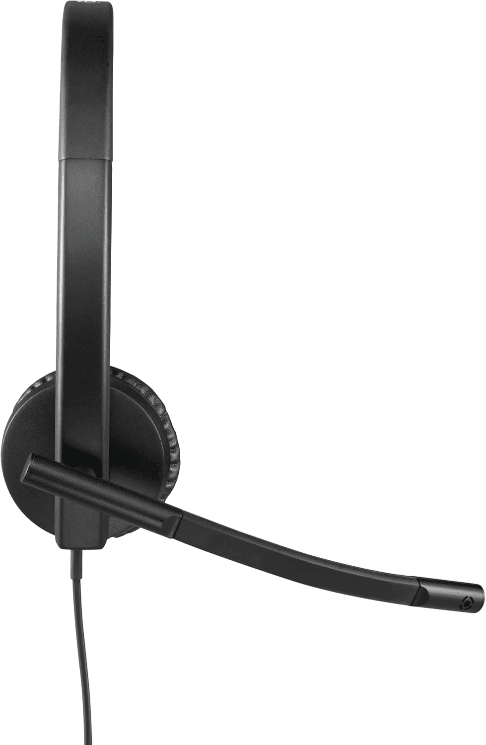 Logitech Logitech H570e Wired Headset, Stereo Headphones with Noise-Cancelling Microphone, USB, In-Line Controls with Mute Button, Indicator LED, PC/Mac/Laptop - Black - product view 3 of 4