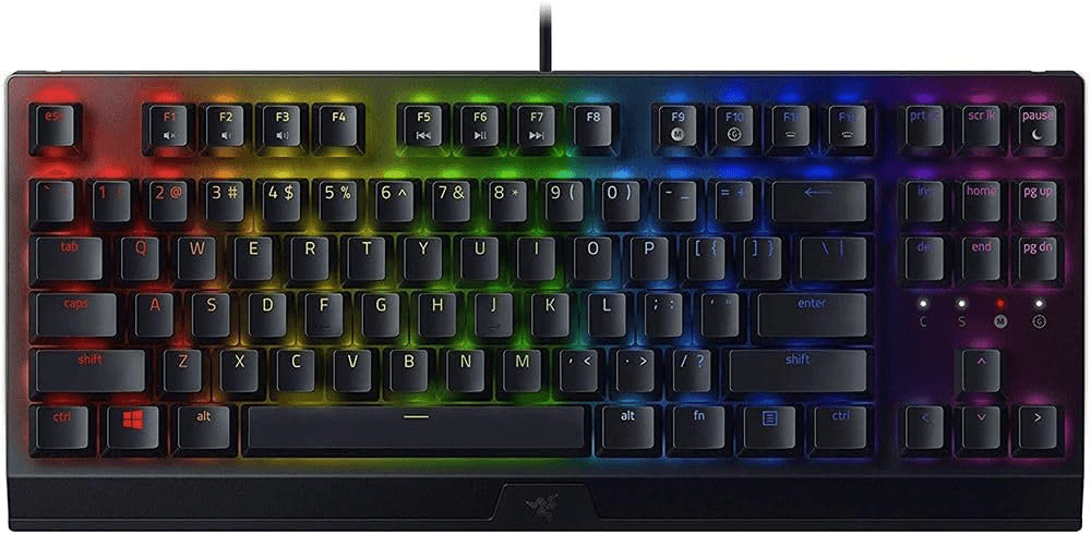 RAZER Razer Blackwidow V3 Tenkeyless Green Switches Gaming Keybaord | RZ03-03490100-R3M1 - product view 3 of 3