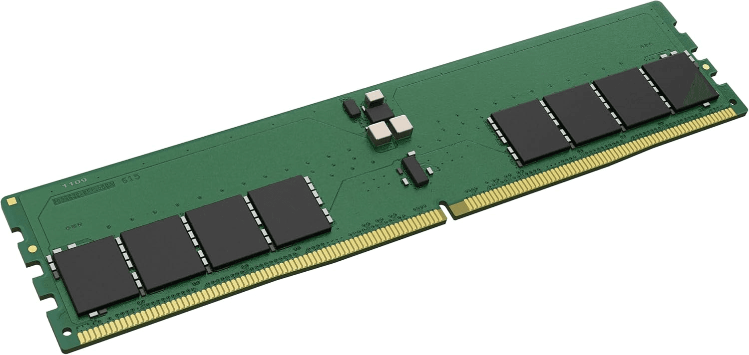 Kingston Kingston 64GB DDR5 6400MT/s Non-ECC Clocked Unbuffered DIMM Desktop Memory (RAM),  CL52 2RX8 1.1V 288-pin 32Gbit | KVR64A52BD8-64 - product view 2 of 3