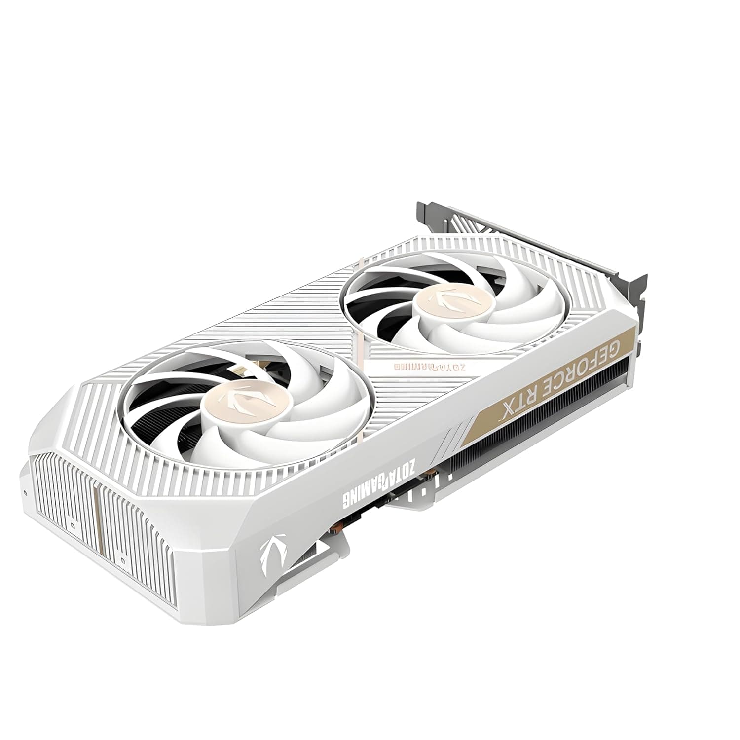 ZOTAC ZOTAC GAMING GeForce RTX 5070 Twin Edge OC White Edition Graphics Card, DLSS4 and 12GB of GDDR7 memory | ZT-B50700Q-10P - product view 3 of 5