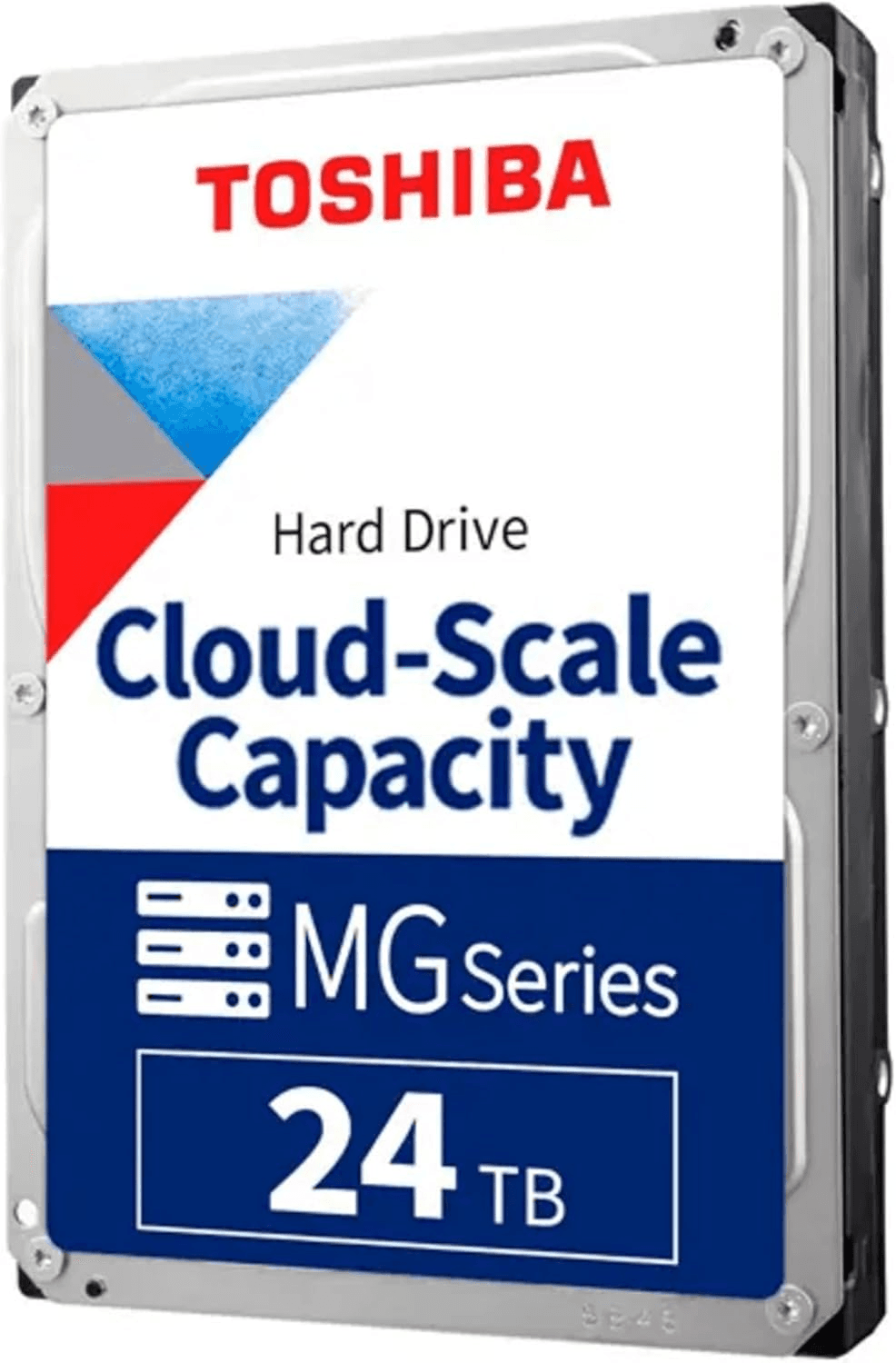 Toshiba Toshiba MG11 Series Internbal HDD, 24TB Capacity, 7200RPM, 3.5" SATA 6Gb/s, 1GB Cache, CMR Construction, Helium-Sealed 10-Disk Design, 512e/4Kn Format | MG11ACA24TE - product view 1 of 1