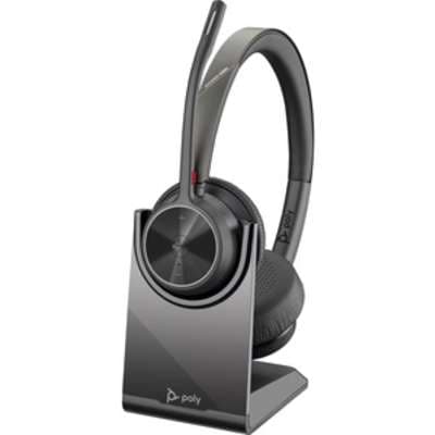 Poly Voyager 4320 Microsoft Teams Certified Headset +BT700 dongle +Charging Stand | 77Z00AA