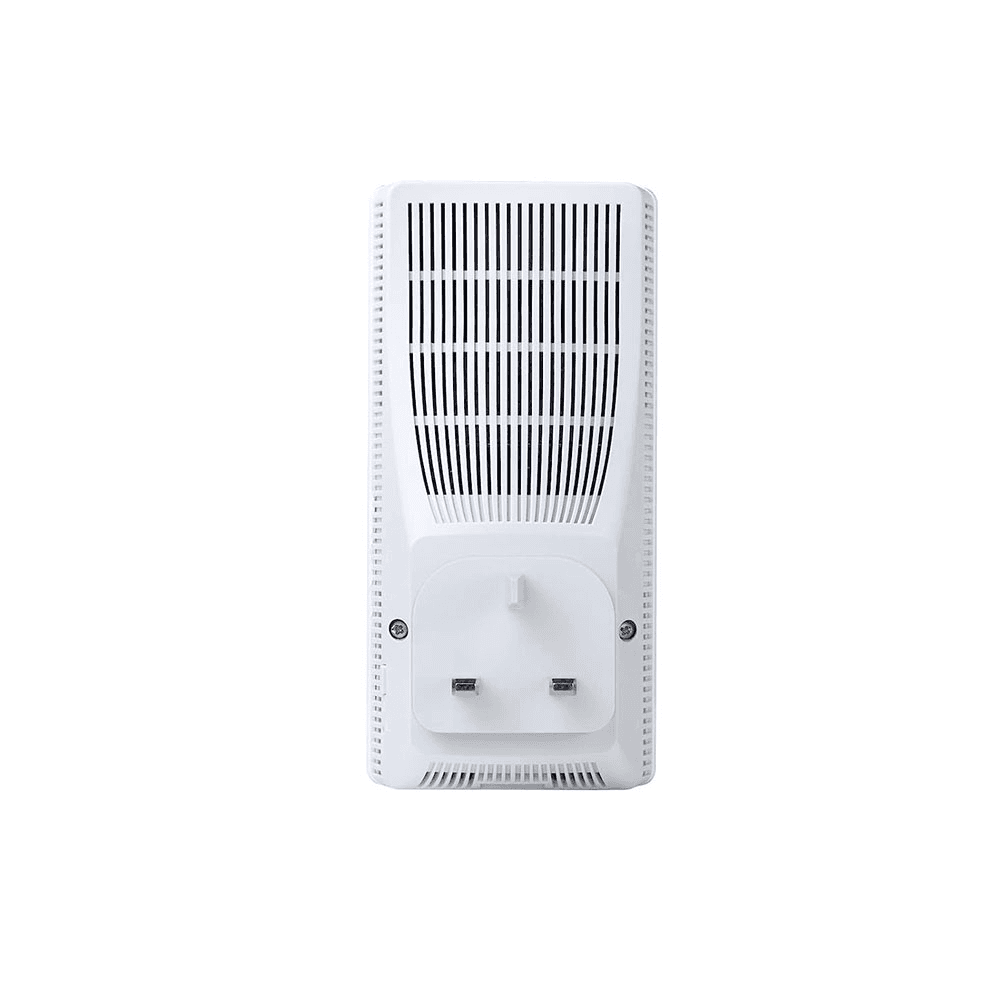 Asus ASUS RP-AX58 AX3000 Dual-band WiFi 6 Range Extender/ AiMesh Extender, for Seamless Mesh Wi-Fi, Up to 3000 Mbps Wi-Fi Speed, 1x RJ45 LAN Port, UK Plug, White | 90IG07C0-MU0C10 - product view 1 of 4