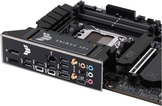 Asus Asus Tuf Gaming X670E-Plus Wifi ATX DDR5 Motherboard, Socket AM5, Max 128GB Memory, PCIe 5.0, AMD X670 Chipset, Tuf LAN Guard, Wi-Fi 6E, Bluetooth v5.2,  Realtek 2.5Gb Ethernet | 90MB1BK0-M0EAY0 - product view 3 of 6