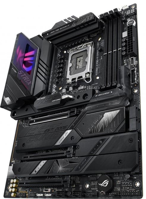 Asus Asus Rog Strix Z790-E Gaming Wifi ATX DDR5 Motherboard, LGA 1700 Socket, Z790 Chipset, 2.5G LAN, Wifi 6E, Max 128GB Memory, 4x SATA 6Gb/s, 5x M.2 Slot, PCIe 5.0, Armoury Crate | 90MB1CL0-M0EAY0 - product view 1 of 8