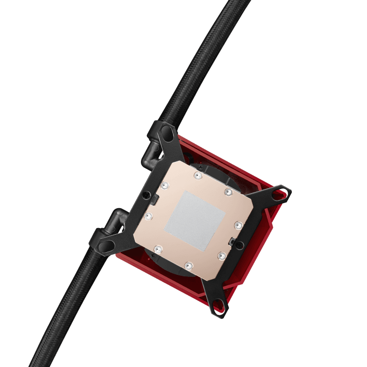 Asus ASUS ROG Ryujin III 360 EVA-02 Edition aRGB Liquid CPU Cooler, 3.5" Full Color LCD, 2200 RPM Fan Speed, 3x 120mm Magnetic Daisy-Chainable Fan, 360mm Radiator,  70.07 CFM Airflow | 90RC00L3-M0UAY0 - product view 2 of 15