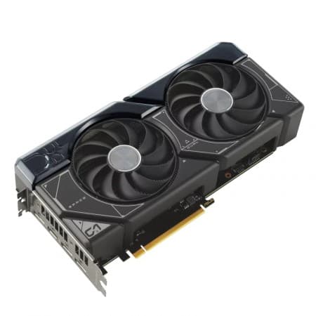 Asus Asus Dual GeForce RTX 4070 SUPER OC Graphics Card, 12GB GDDR6X 192-Bit Memory, 2550 MHz OC Boost Clock, 21 Gbps Memory Speed, 7168 CUDA Cores, PCI Express 4.0 | 90YV0K82-M0NA00 - product view 3 of 6