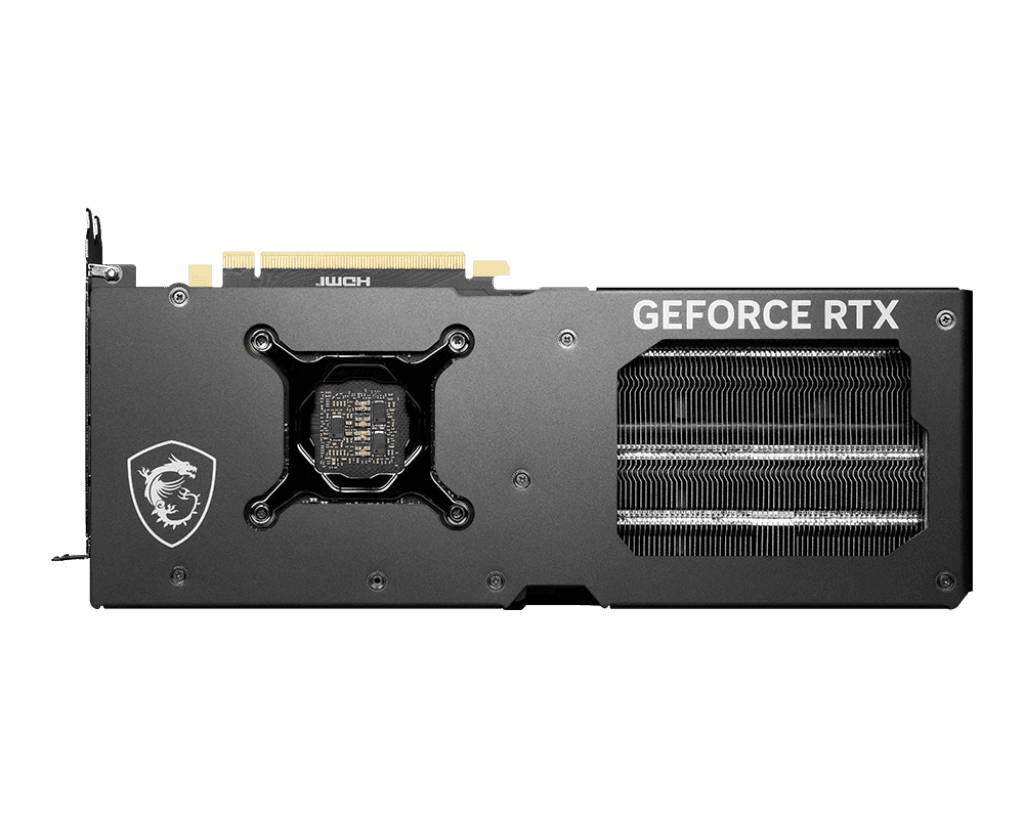 MSI MSI GeForce RTX 4070 Ti Super Gaming X Slim Graphics Card, 16GB GDDR6X 256-Bit Memory, 2670 MHz Boost Clock, 21Gbps Memory Speed, 8448 CUDA Cores, DP v1.4a x3 / HDMI | 912-V513-625 - product view 2 of 7