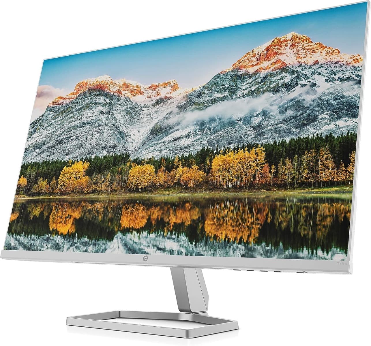 Hp HP M27FW 27" FHD IPS LED Monitor, 1920x1080 Resolution, 75Hz Refresh Rate, 5ms Response Time, AMD FreeSync, 99% sRGB Color Gamut, 1000:1 Contrast Ratio, HDMI, VGA | 2H1A4AA#ABA / 2H1A4AS - product view 3 of 4