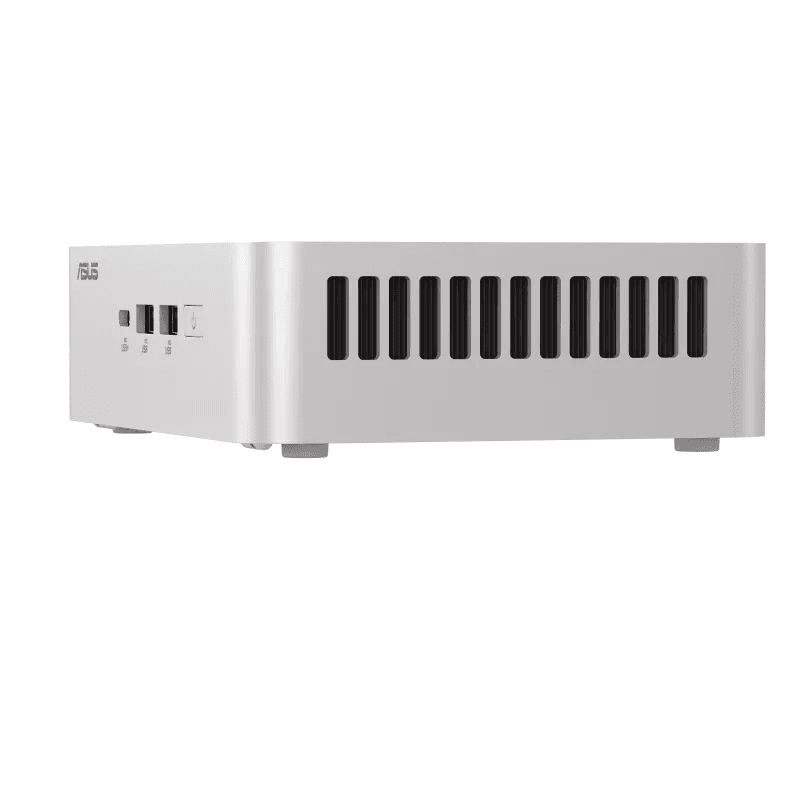 Asus ASUS NUC 15 Pro+ (Barebone) Mini PC, Intel Core Ultra 9 285H Processor, Intel Arc GPU, support DDR5-5600 SO-DIMM x 2, DOS, Silver, (No RAM & SSD) | RNUC15CRSU900003 - product view 3 of 5