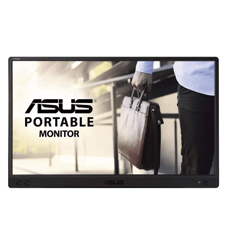 ASUS ZenScreen MB166C Portable USB Monitor- 15.6 inch, Full HD, IPS, USB Type-C, Flicker Free, Blue Light Filter, Anti-glare surface | 90LM07D3-B01170