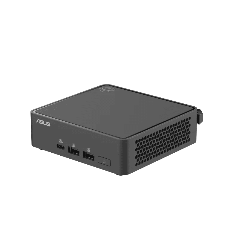 ASUS NUC 15 Pro Mini PC (Ultra 5 225H, ARC GPU, 16GB DDR5, 1TB NVMe SSD) - product view 3 of 4