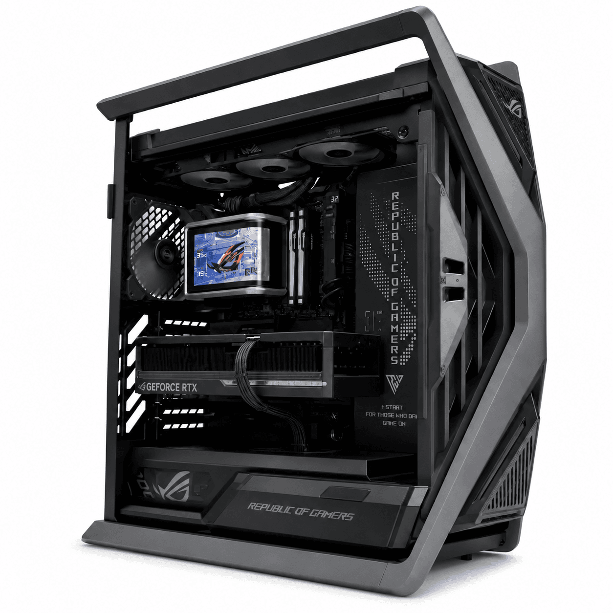 ASUS Agent Computer, AMD Ryzen 9 9950X3D, ROG Astral RTX 5090 32GB, 128GB DDR5, 2TB Gen5 SSD Gaming & Local AI Desktop – Buy Online