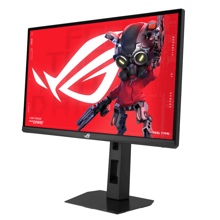 Asus ASUS ROG Strix XG248QSG Ace Esports  24 inch Gaming Monitor, FHD (1920 x 1080) Super TN panel, 610Hz refresh rate (overclocked), 0.1ms response time (min.), ELMB 2, VRR, low input lag, DisplayHDR 400, tripod socket, DisplayWidget Center, HDMI 2.1 | 90LM0C40-B01371 - product view 3 of 6