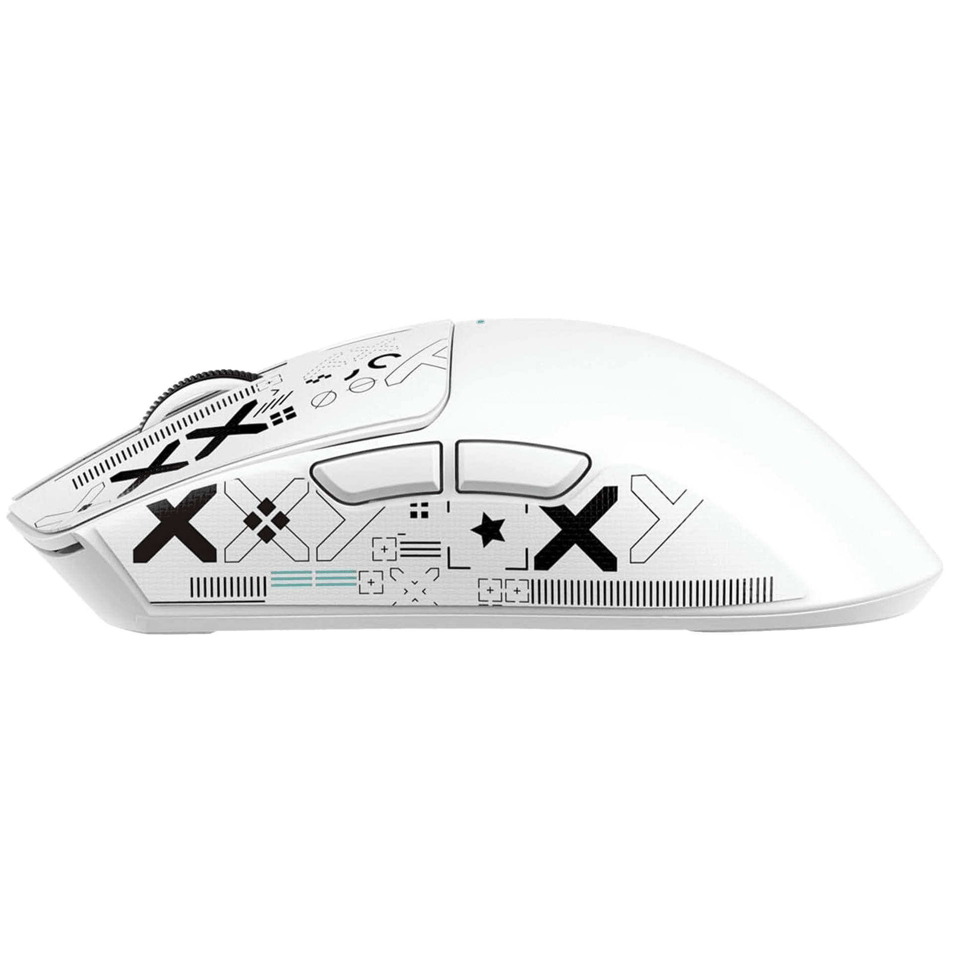 ATTACK SHARK ATTACK SHARK X11 Wireless Gaming Mouse with Charging Dock, 63g Ultra-Lightweight, PixArt PAW3311 Sensor, & Tri-Mode Connectivity, White | X11 - product view 3 of 7