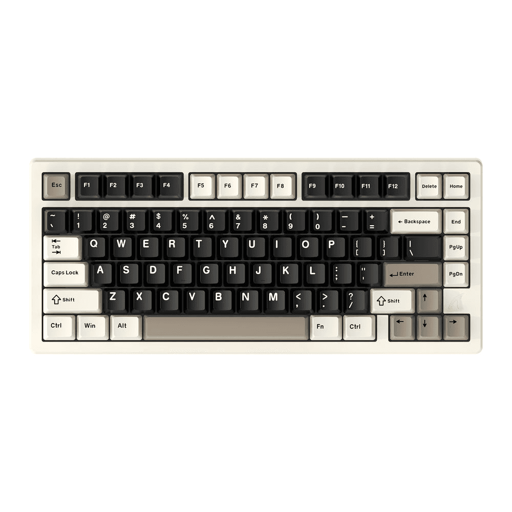 ATTACK SHARK X75 Full Aluminum Wireless Mechanical Keyboard, 75% CNC Aluminum, Kailh Cheese White Switches, & 10000mAh Battery, White | X75 – Buy Online