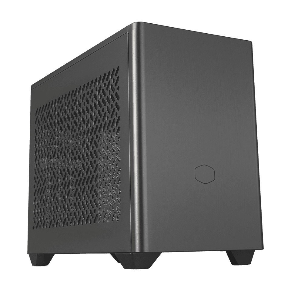 Cooler Master MasterBox NR200P V2 Mini-ITX Black Computer Case, Tempered Glass, 1x Pre-installed Fan, Supports upto Motherboard Mini-ITX, Radiator 280mm, Power Supply SFX-L, Type C, USB 3.2 Gen 1 |  NR200PV2-KCNN-S00