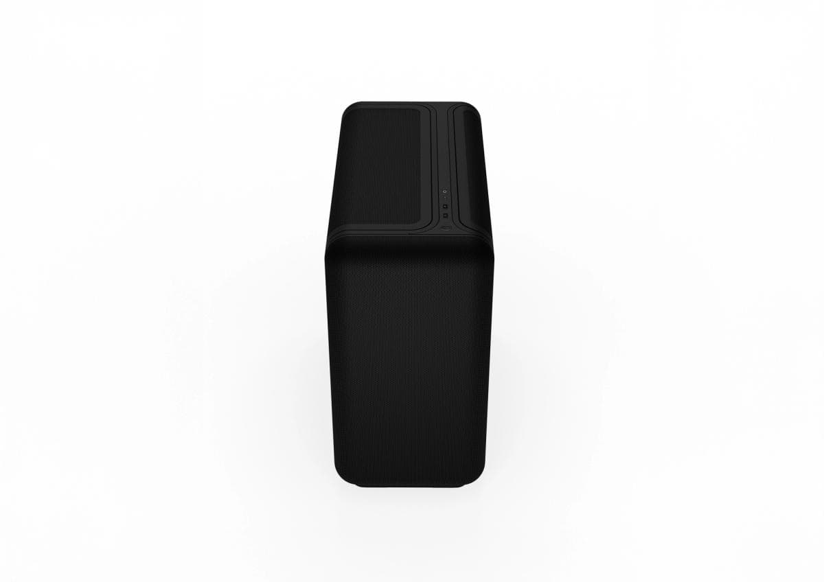 HYTE Hyte X50 Air Mid-Tower Case, Pitch Black, Max Airflow Micro-Mesh Design, Cold-Floor GPU Cooling, E-ATX Support | CS-HYTE-X50A-BB - product view 3 of 10