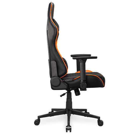 Cougar Cougar Armor One V2 Gaming Chair, PVC Leather, 4D Folding Armrests, Hidden securing strap for the lumbar pillow, 120 kg Weight Support | 3MA2FORB.0001 - product view 3 of 6