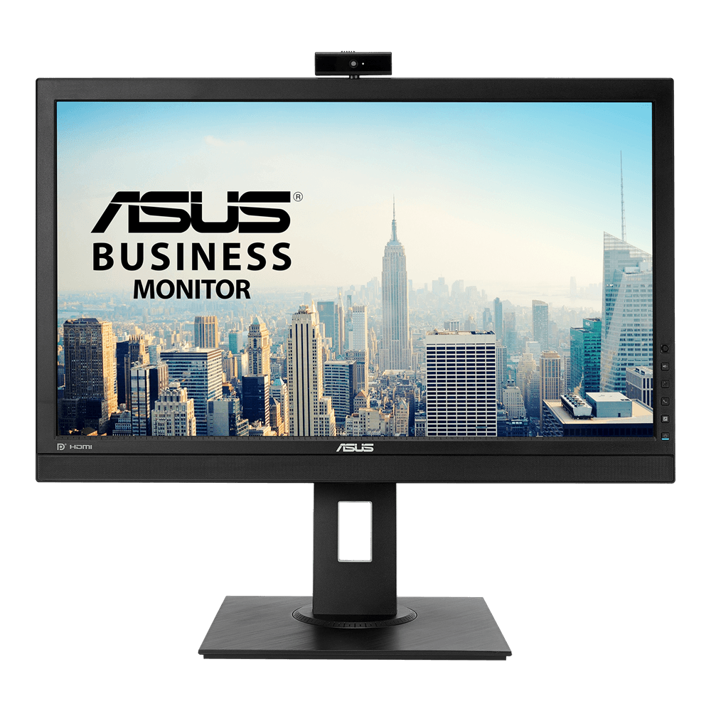 ASUS BE24DQLB Video Conferencing Monitor - 23.8 inch, Full HD, IPS, Full HD Webcam, Mic Array, Stereo Speakers, Mini-PC Mount Kit, Ergonomic Design |  90LM03W1-B01310 – Buy Online