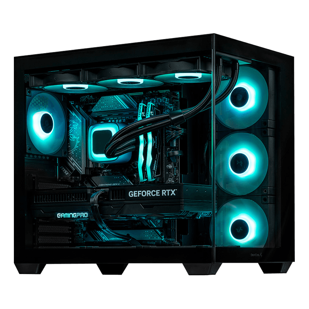 Gaming PC, AMD Ryzen 7 9800X3D, RTX 5070 Infinity 3 12GB GDDR7, 32GB (2x16GB) DDR5 6400MTs, 360mm AIO Liquid CPU Cooler, 750W