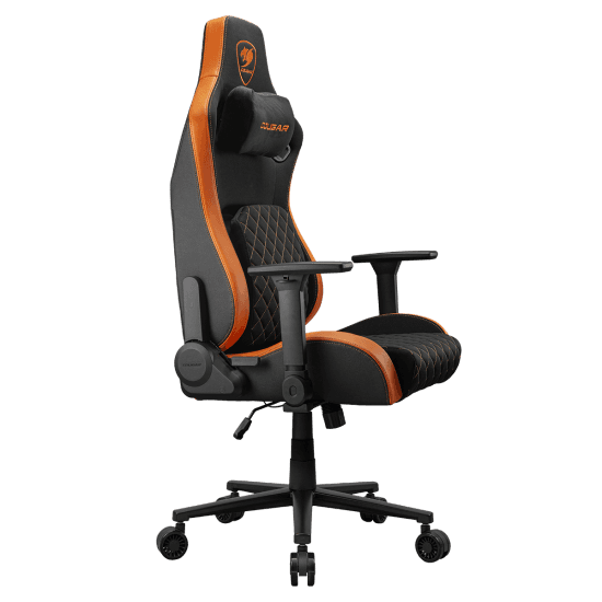Cougar Cougar Defensor F Gaming Chair, Woven Fabric, 4D Folding Armrests, Backrest Pocket, Piston Lift Height Adjustment | 3MDFFORB.0001 - product view 2 of 6
