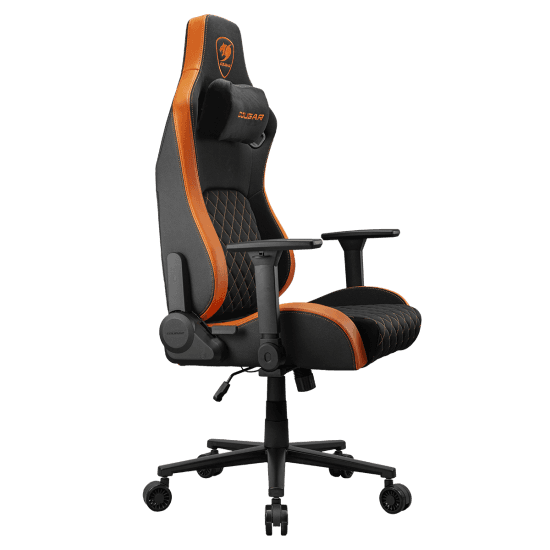 Cougar Cougar Defensor F Gaming Chair, Woven Fabric, 4D Folding Armrests, Backrest Pocket, Piston Lift Height Adjustment | 3MDFFORB.0001 - product view 3 of 6