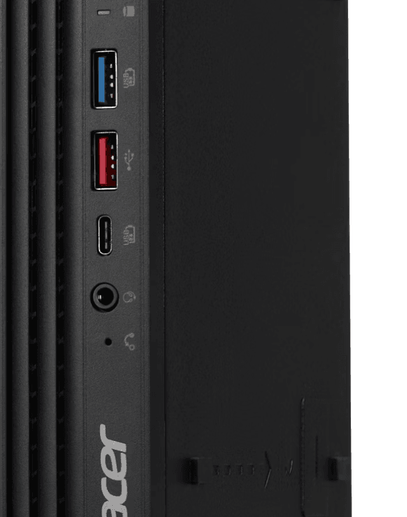 Acer Acer Veriton S2722G Mid-Tower Mini Commercial PC. Intel Core i7-14700 20-Core, 16GB DDR5, 512GB Gen4 NVMe SSD, Wi-Fi 6, FreeDOS - product view 2 of 8