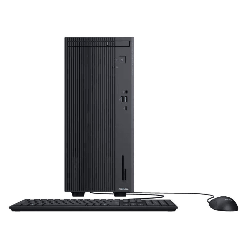 ASUS ExpertCenter P500 Mini Tower Desktop PC, Intel Core i7-13620H, 8GB DDR5, 512GB SSD, Wi-Fi 6, Wired English & Arabic Keyboard, P500MV-13620H2150 | 90PF05I1-M02K80 – Buy Online