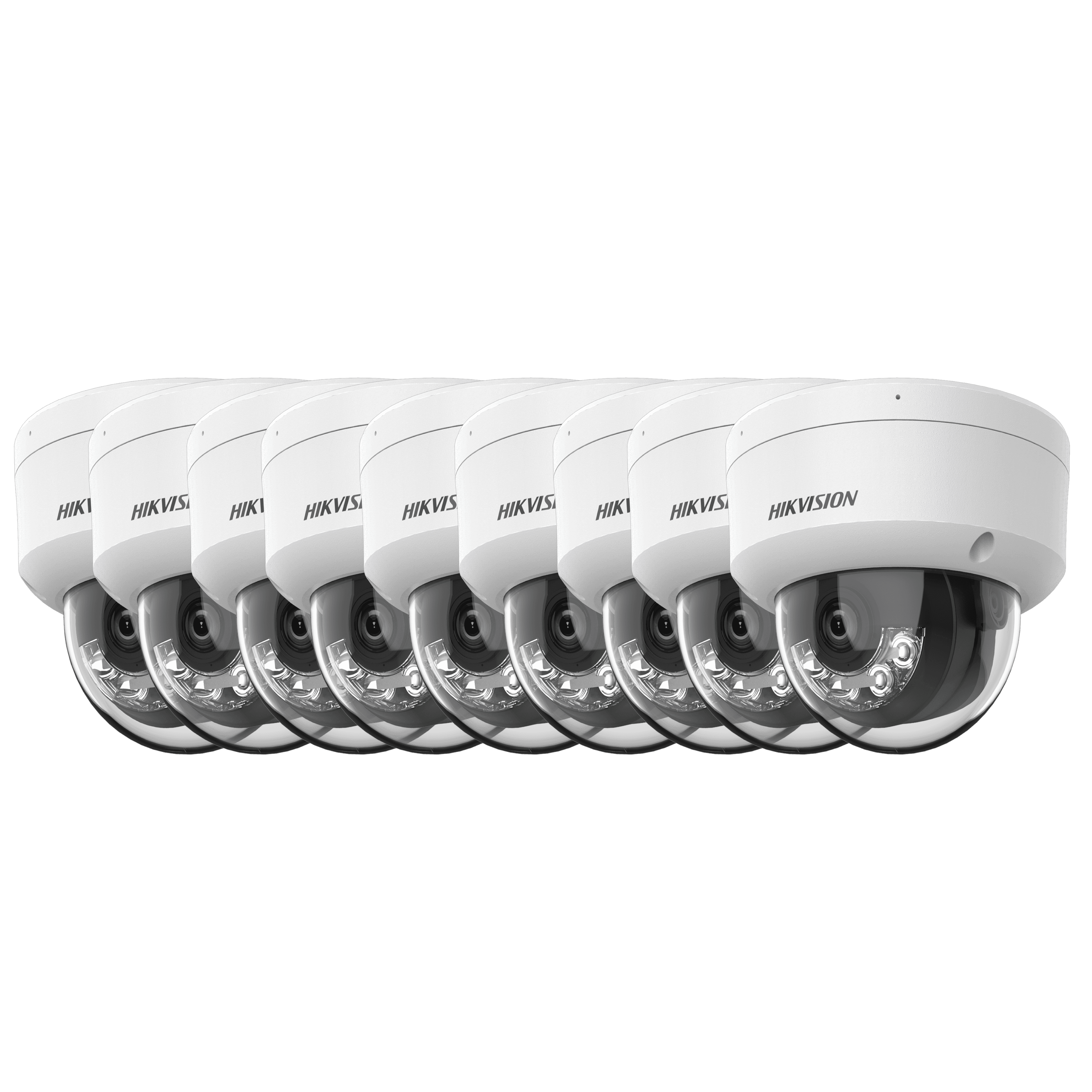 HIKVISION 4MP IP TEN CAMERA BUNDLE, (10X IP Cameras) DS-2CD1143G2-LIU 4MP INDOOR  Network Dome Camera with Night Vision & 2.8mm Lens | DS-2CD1143G2-LIU(2.8mm)