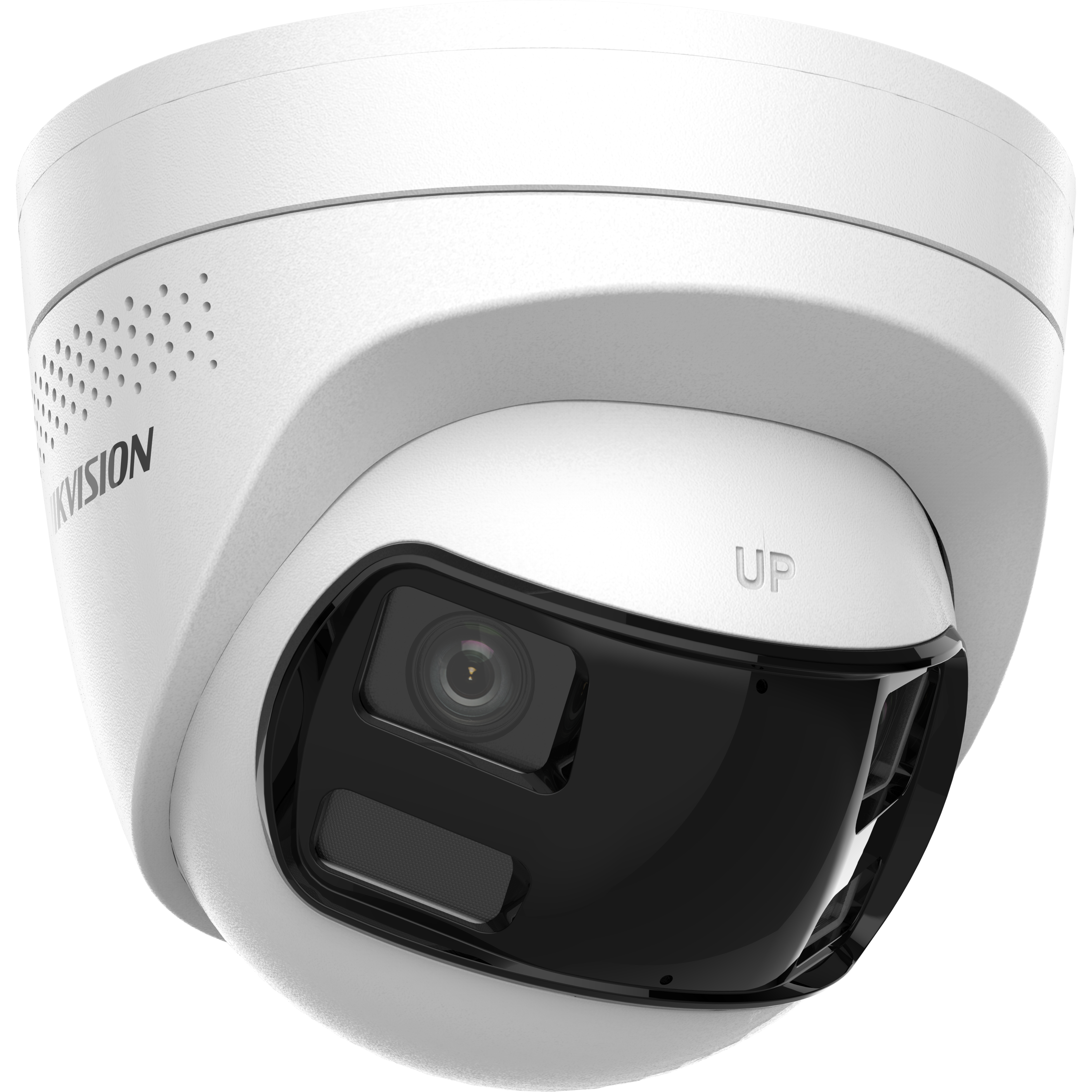 HIKVISION Hikvision DS-2CD1363G2P-LIUF/SL 6MP 180° Panoramic Dome Camera, Dual-Lens, Hybrid Light, Siren & Light Alarm | DS-2CD1363G2P-LIUF/SL - product view 2 of 3