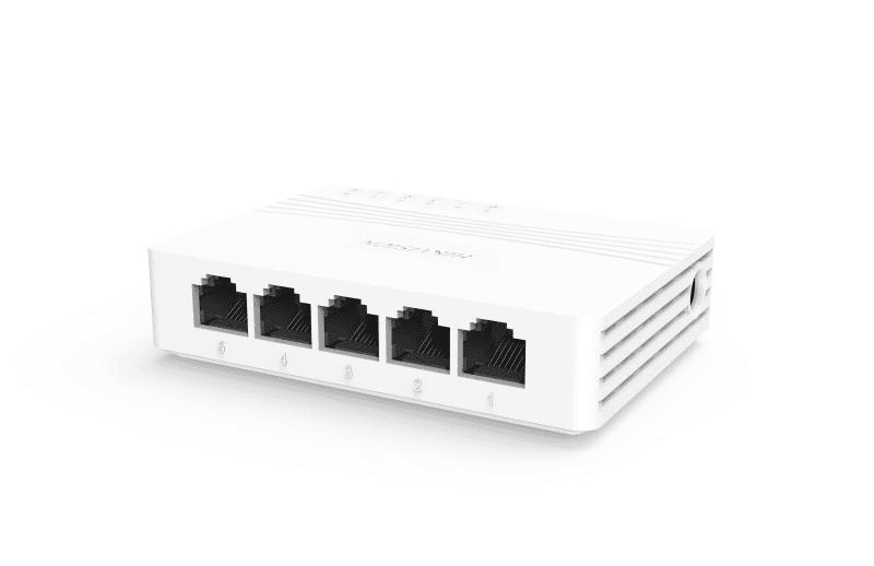 Hikvision DS-3E0505D-E 5 Port Gigabit Unmanaged Desktop Switch, 5 x 10/100/1000 Mbps Ethernet Ports – Buy Online
