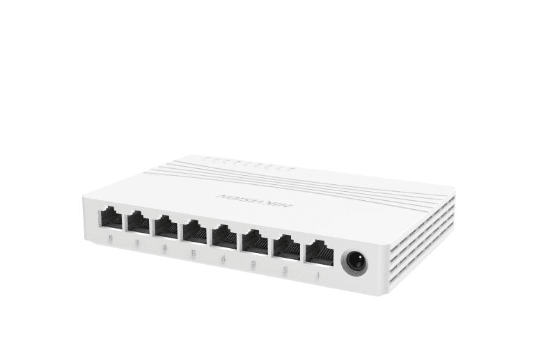 Hikvision DS-3E0508D-E 8 Port Gigabit Unmanaged Desktop Switch, 8x 10/100/1000 Mbps Ethernet Ports – Buy Online