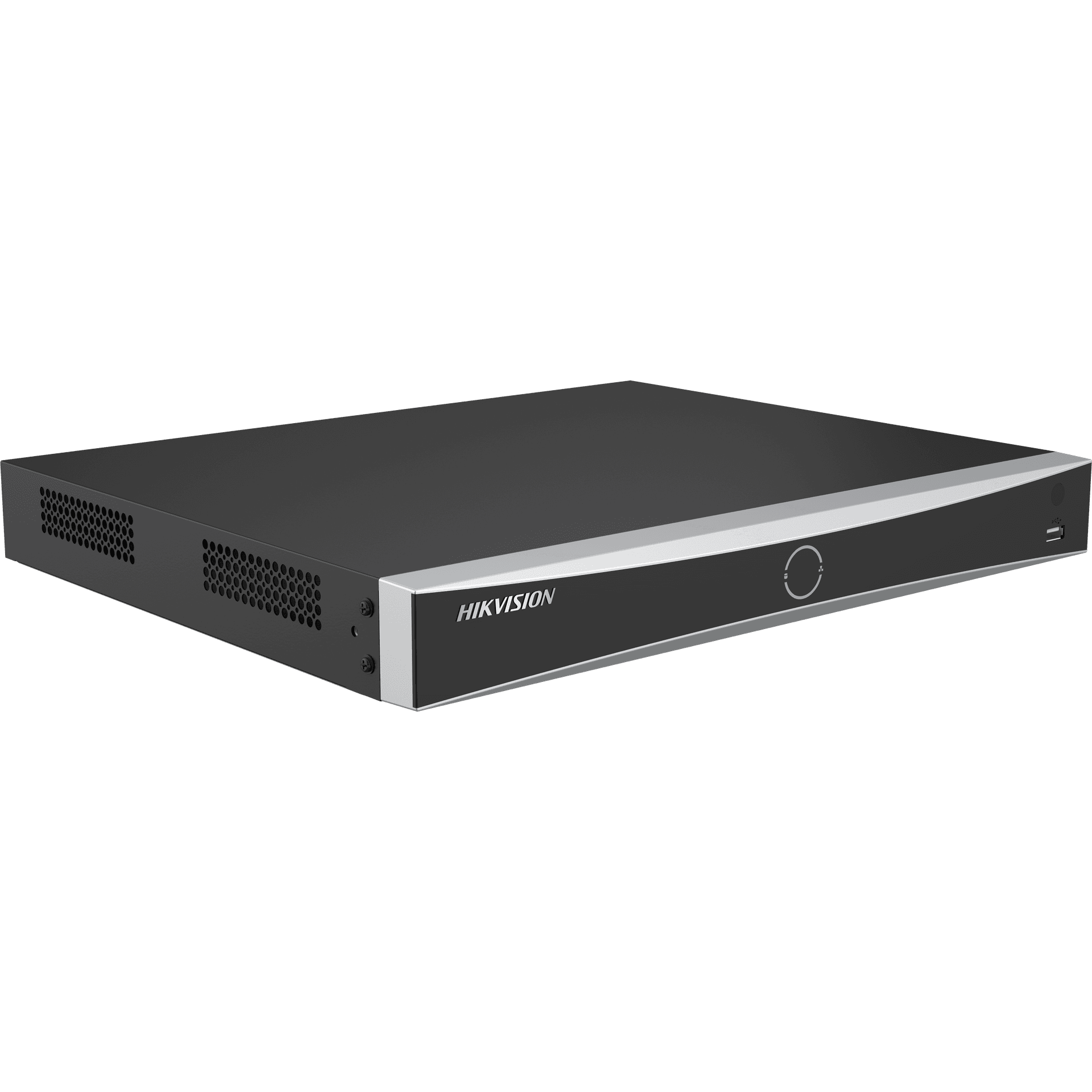 HIKVISION Hikvision DS-7608NXI-I2/VPro 8-Channel NVR, AcuSeek & AcuSearch, Guanlan AI Analytics, 8-Ch Facial Recognition, H.265+, 32-Ch 1080p Decoding, IP Speaker Support - product view 2 of 5