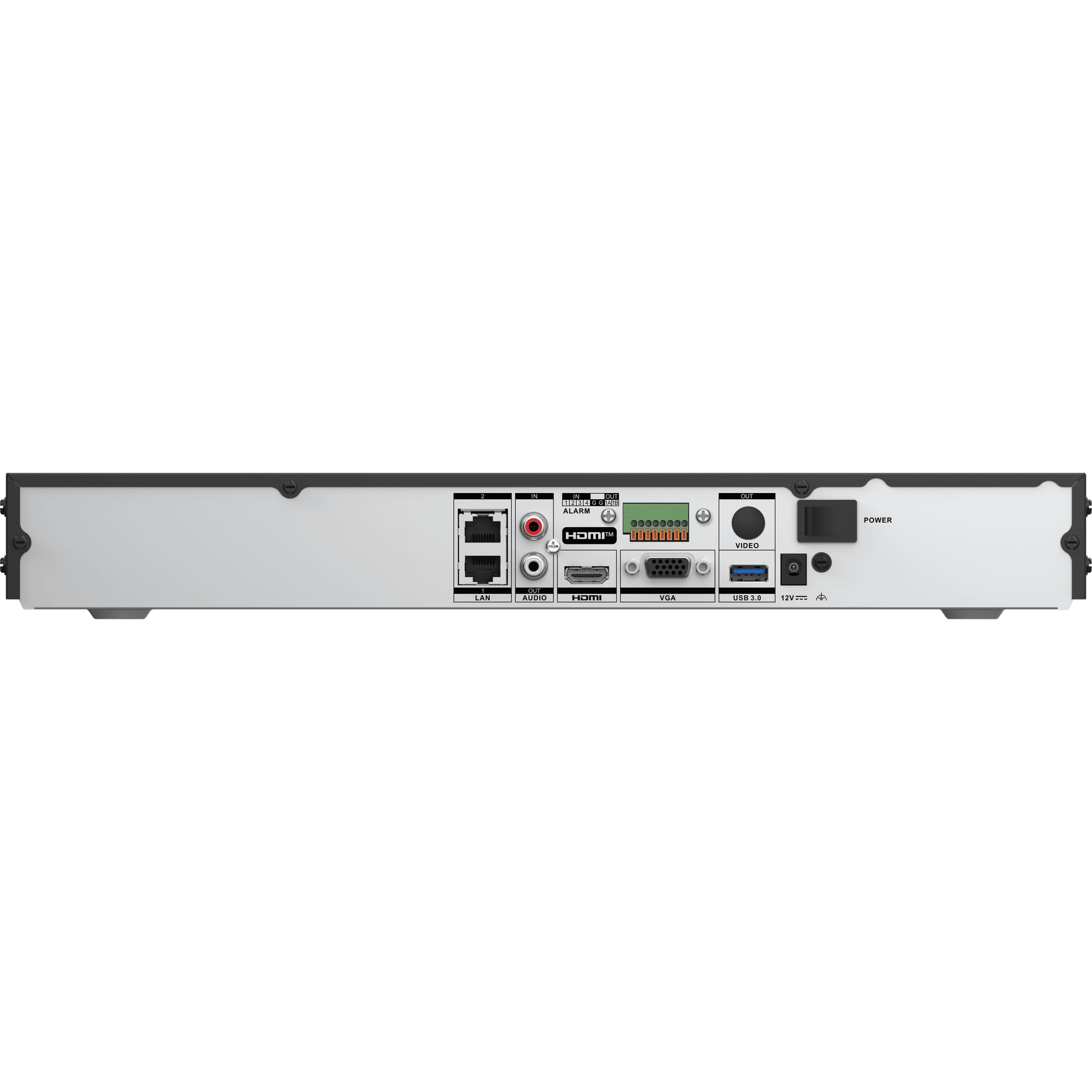 HIKVISION Hikvision DS-7616NXI-I2/VPro 16-Channel NVR, AcuSeek & AcuSearch, Guanlan AI Analytics, 8-Ch Facial Recognition, H.265+, 32-Ch 1080p Decoding - product view 3 of 5
