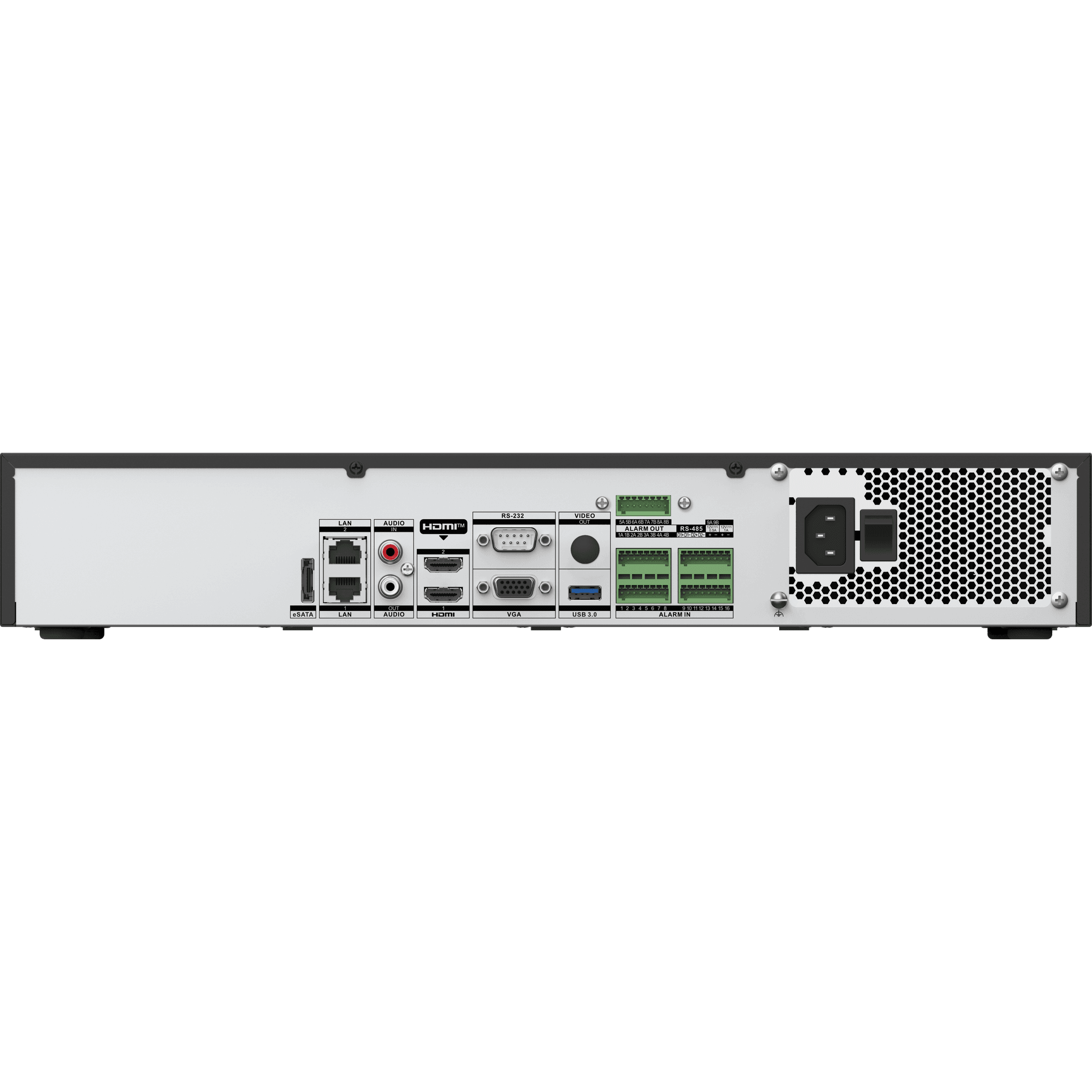 HIKVISION Hikvision DS-7732NXI-I4/VPro AcuSeek NVR, Up to 32-ch IP Camera, Facial Recognition AI by NVR, 4x SATA Interfaces, Non PoE - product view 3 of 4