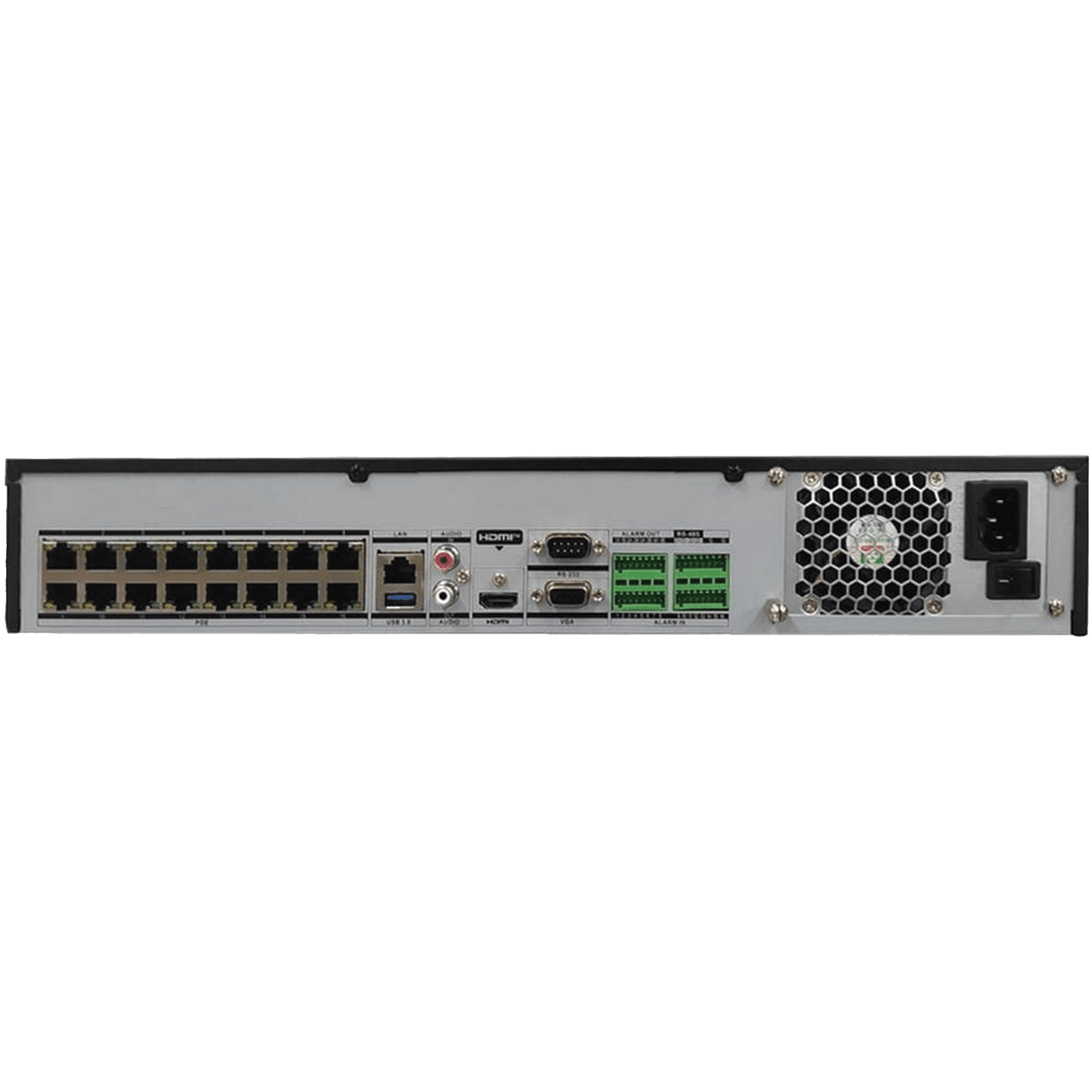 HIKVISION Hikvision 32 CHANEEL NVR WITH 16 PORT POE  model DS-7732NXI-K4/16P   (16 chanel only poe) - product view 2 of 2