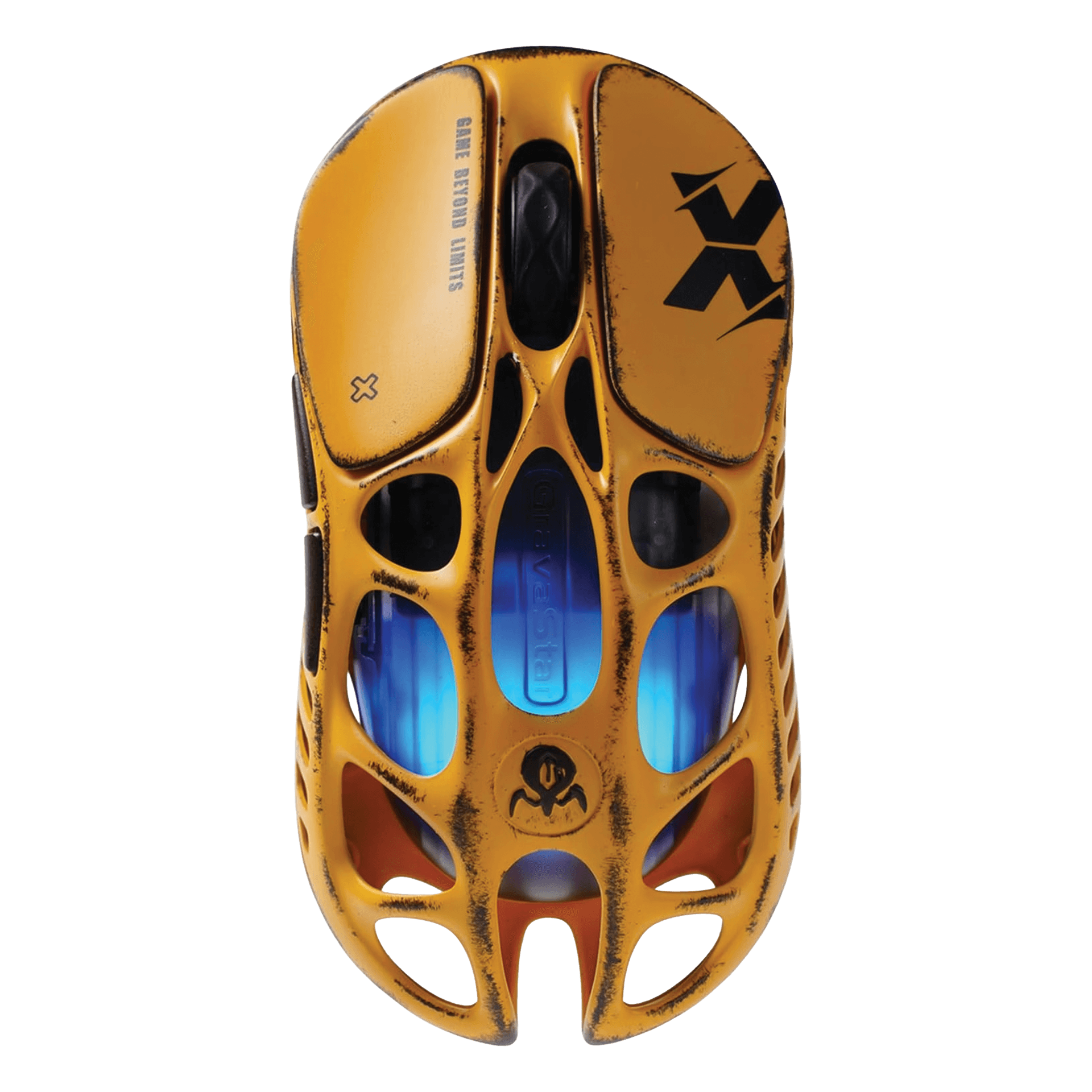 Gravastar GravaStar Mercury K1 Pro & Mercury X Special Edition Gaming Set, Battle-Worn Yellow Aluminum 75% Mechanical Keyboard & Tri-Mode Wireless Mouse - product view 3 of 3