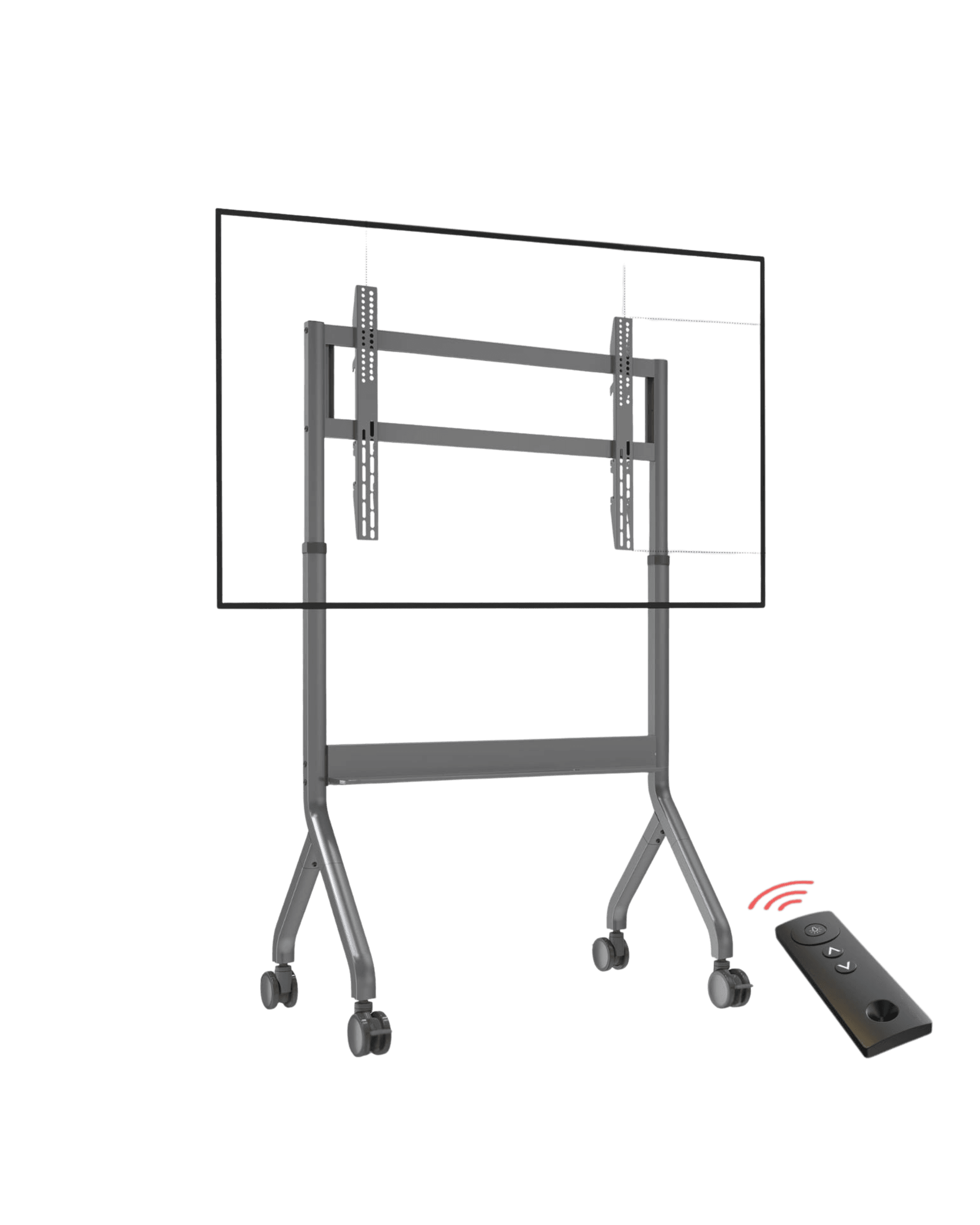 EQ TEX 75-90 Electric Lift Stand for Interactive Displays, 75"-90" Screens, 120kg Load Capacity, Secure Locking System – Buy Online