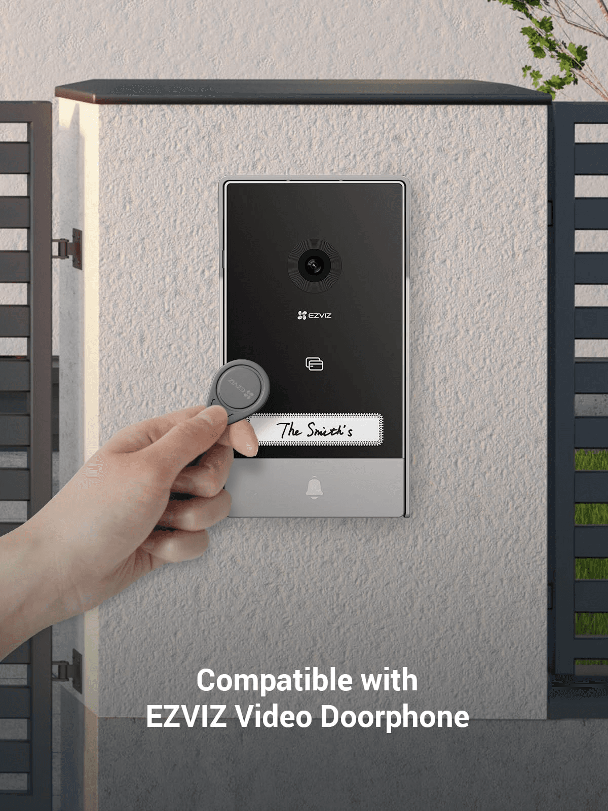EZVIZ EZVIZ 4-Pack Proximity Card RFID  (Key Tags), Anti-Copying, For EZVIZ Smart Locks & Doorphones | CS-DL-IC-CPU-R200 - product view 3 of 5