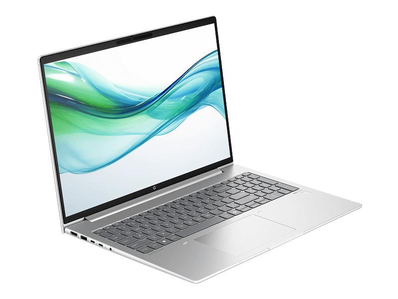 Hp HP ProBook 460 G11 16" Laptop, Intel Core Ultra 7 155U, 16GB DDR5, 512GB SSD, WUXGA,1920x1200, FreeDOS, Pike Silver | A38BHET - product view 2 of 5
