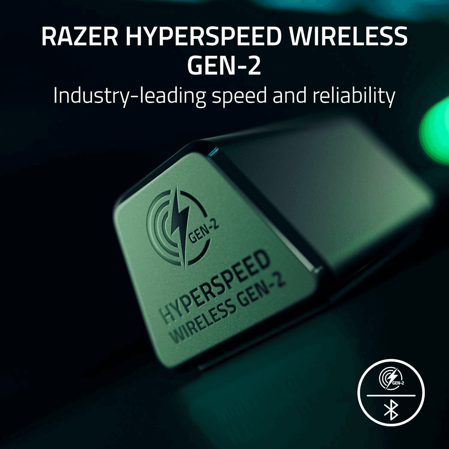 RAZER Razer BlackShark V3 Wireless Esports Headset, 50mm Drivers, Super Wideband Mic, 2.4 GHz, Bluetooth, USB  Works with Mac, PS5, Nintendo Switch, Smartphone | RZ04-05410100-R3M1 - product view 3 of 4