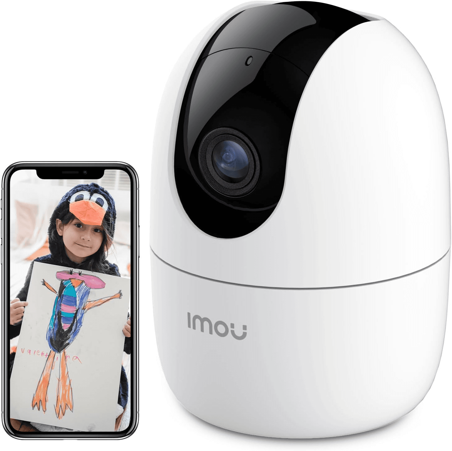 IMOU IPC-K2EP-5H2W Ranger 2 5MP Smart Indoor Security Camera, 3K Ultra HD, Wi-Fi 6, 360° Pan & Tilt, AI Human Detection, Privacy Mode – Buy Online
