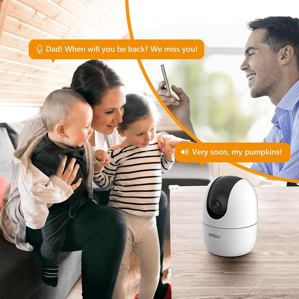 IMOU IMOU IPC-K2EP-5H2W Ranger 2 5MP Smart Indoor Security Camera, 3K Ultra HD, Wi-Fi 6, 360° Pan & Tilt, AI Human Detection, Privacy Mode - product view 2 of 4