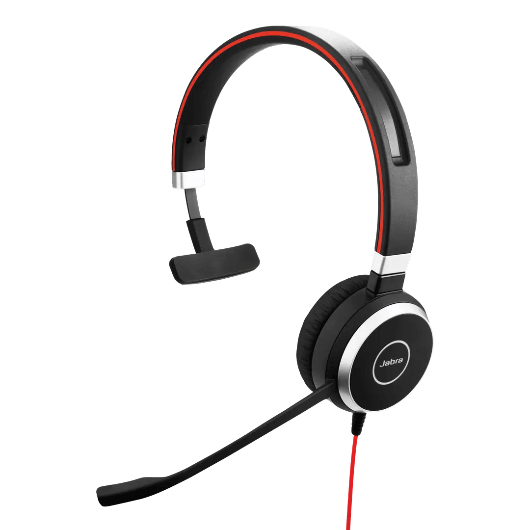 Jabra Evolve 40 MS Mono Wired Professional Headset, USB-A, USB 2.0/3.0, 3.5mm jack  |  6393-823-109 – Buy Online