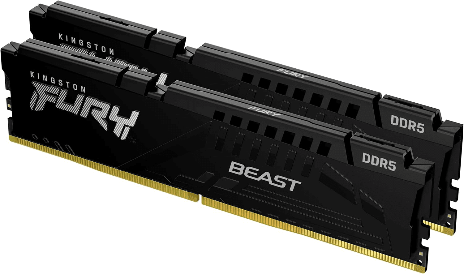 Kingston FURY Beast 64GB (2x 32GB) DDR5-6000 Memory Kit (RAM), CL36, Intel XMP 3.0 & AMD EXPO | KF560C36BBEK2-64 – Buy Online