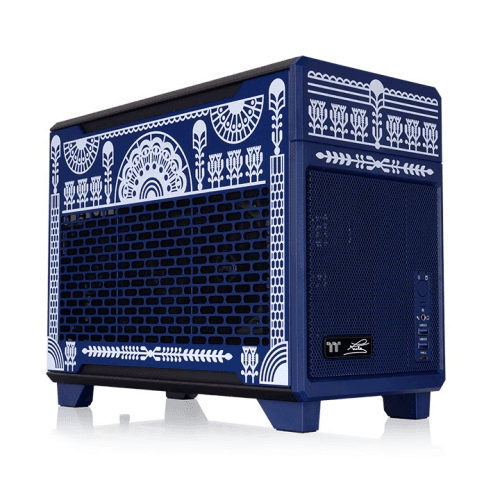 Nanotech Custom Mini-ITX AI Gaming PC Koralie Edition, Intel Core Ultra 9 285K, ASUS Prime RTX 5080 16GB GDDR7, 64GB DDR5 CL30, 2TB Gen5 SSD, Kobalt Blue SFF - product view 1 of 1