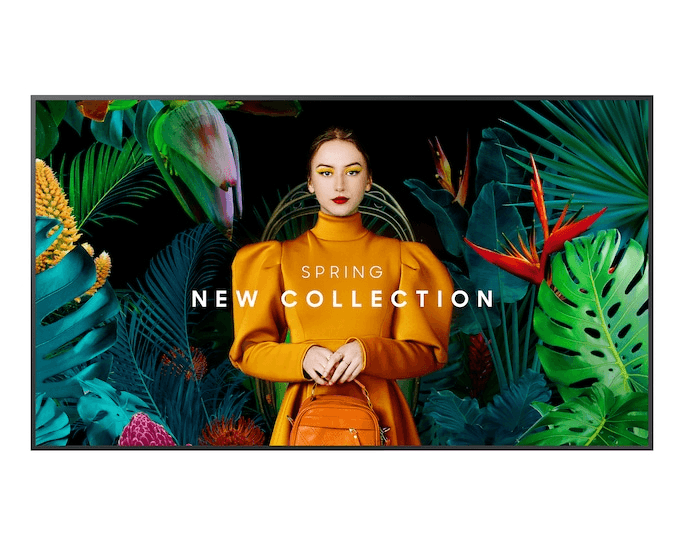 Samsung QMC Series 85" Crystal UHD Signage, 500 Nit Brightness, 24/7 Operation, Ultra-Slim 28.5mm Design, 4K UHD Business Display | LH85QMCEBGCXUE-QMC85 – Buy Online